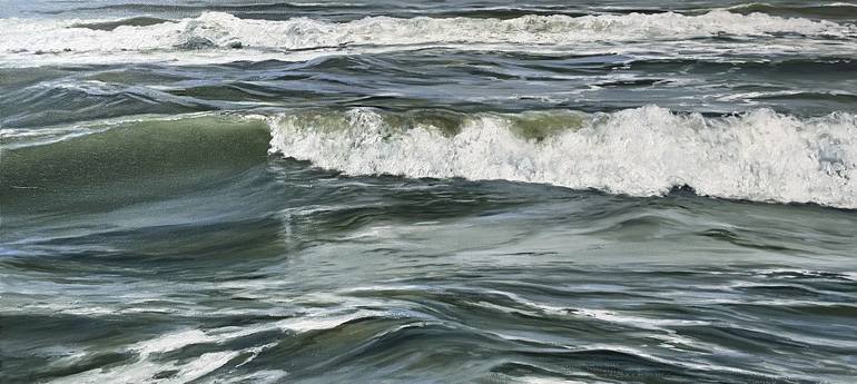 Green waves - ocean