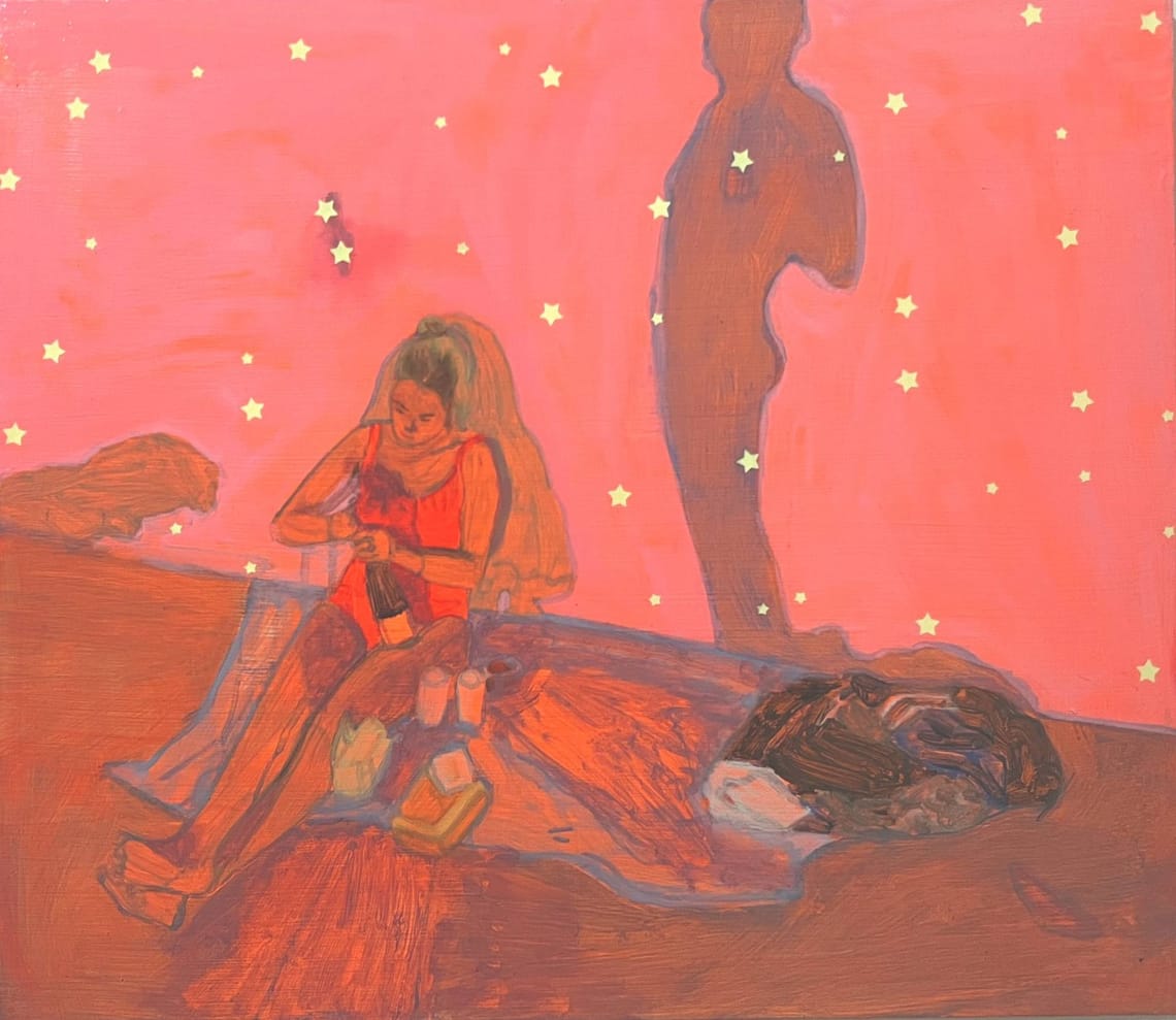 Lua + Juliette Painting