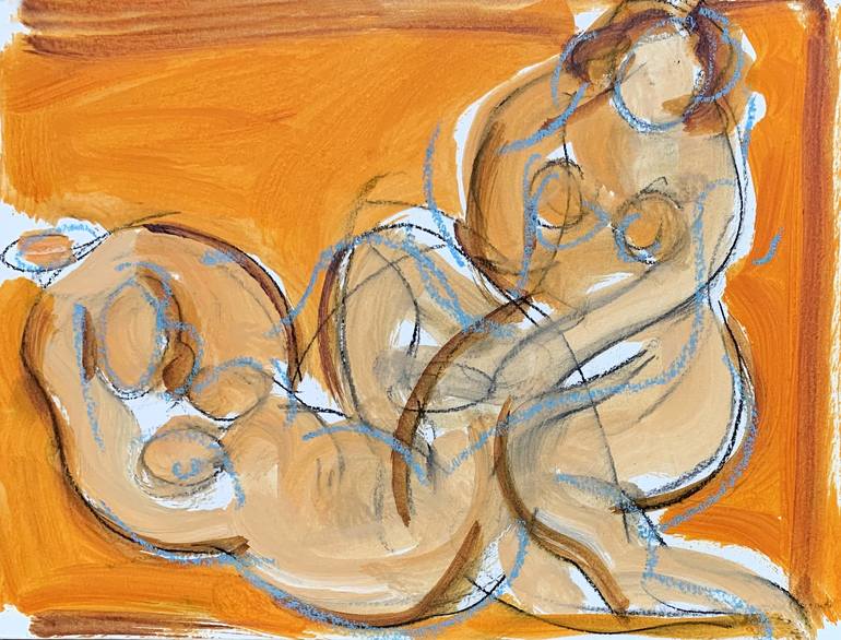 Orange Gesture Together II